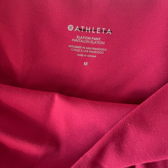 Athleta Elation Pant - Coffee Berry Jogger Ankle Pant NWOT - Picture 14 of 14